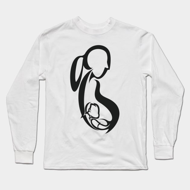 Baby Long Sleeve T-Shirt by Whatastory